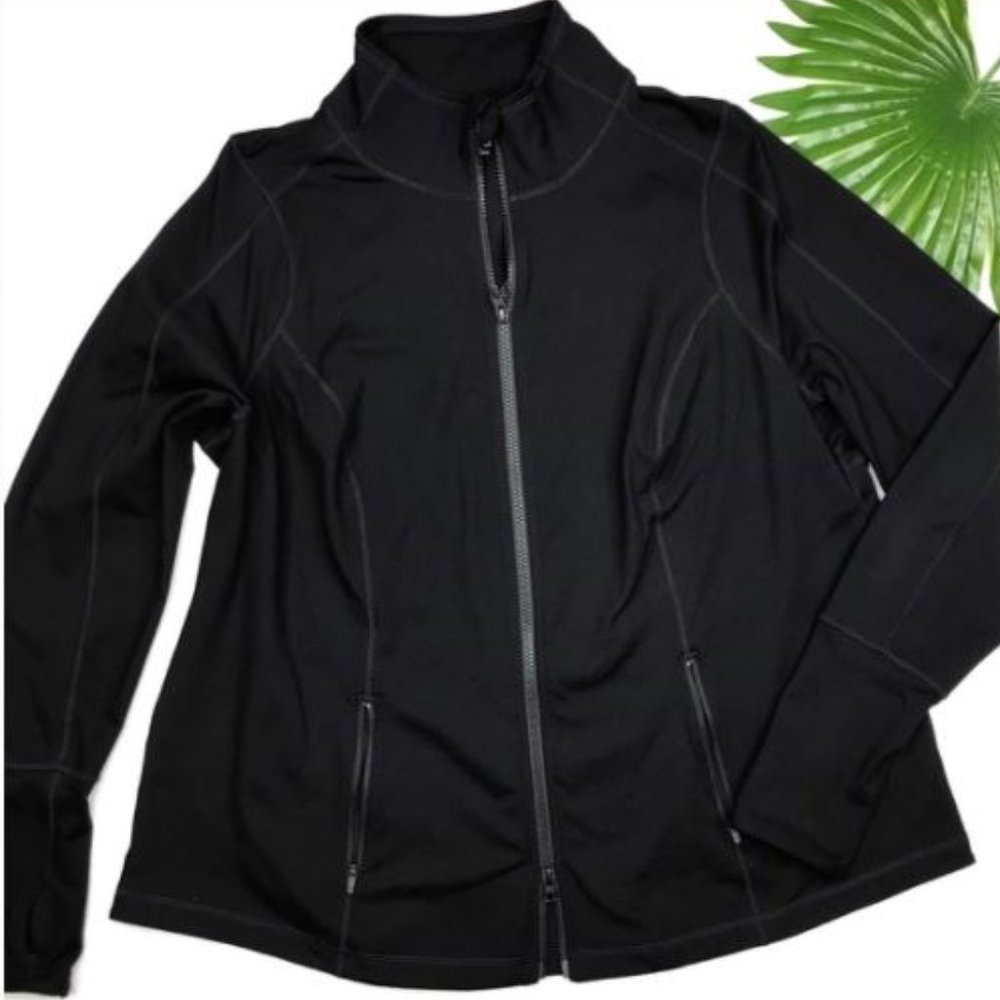 ZELLA | sz 3X black yoga jacket